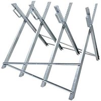 Sägebock 82x80,5x79cm Klappbar Metall Holzsägebock Verzinkt Sägehilfe Sägegestell mit Achteckige Zahnsäge Kettensägebock Silber NAIZY Sägebock 82x80,5x79cm Klappbar Metall Holzsägebock Verzinkt Sägehilfe Sägegestell mit Achteckige Zahnsäge Kettensägebock Silber NAIZY von NAIZY