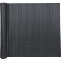 Sichtschutzmatten PVC Sichtschutzmatte 180x300cm Sichtschutz Sichtschutzzaun Anthrazit Sichtschutzzaun UV-Schutz Blickdicht für Garten NAIZY von NAIZY