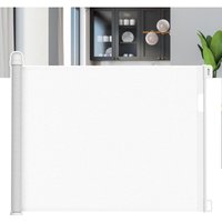 Naizy - Treppenschutzrollo Türschutzgitter 300cm Treppenschutzgitter ausziehbar Tür- & Treppengitter mit Auto-Close Kinderschutzgitter pvc Türgitter von NAIZY