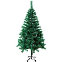 Weihnachtsbaum Künstlich 150cm (ø ca. 70 cm) mit 300 Spitzen Schnellaufbau Klapp-Schirmsystem Tannenbaum Künstlich mit Metallständer Christbaum von NAIZY