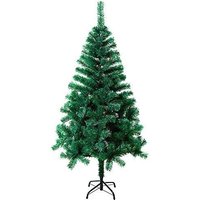 Naizy - Weihnachtsbaum Künstlich 210cm (ø ca. 120 cm) mit 750 Spitzen Schnellaufbau Klapp-Schirmsystem Tannenbaum Künstlich mit Metallständer von NAIZY