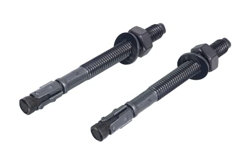 NAJDER 2X Bolzenanker M12 x 128 mm Betonanker Edelstahl A4 Metalldübel Blitzdübel EJOT (M12/30 128 mm) von NAJDER