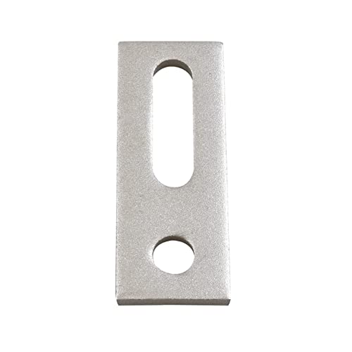 NAKA 10 x Photovoltaik-Adapterplatte aus Edelstahl 80 x 30 x 5 mm für Stockschrauben M10, Solarpanel Befestigung, Photovoltaik Solar-Befestigung, Solarmodul Solarenergie PV Anlage von NAKA