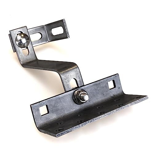 NAKA 20x Photovoltaik Dachhaken Verstellbar Dachhaken für Aufachmontage Solar PV | Solarmodul Halterung aus Edelstahl | Zur Montage von Solarpanelen | Photovoltaik Seitenmontage Zubehör 14 x 11 cm von NAKA