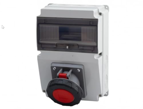 NAKA Stromverteiler Wandverteiler Steckdosen CEE 1x63A Baustromverteiler Elektroinstallation 10 Modulen IP65 NAKA Stromverteiler Wandverteiler Steckdosen CEE 1x63A Baustromverteiler Elektroinstallation 10 Modulen IP65 von NAKA