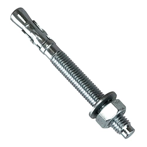 Naka24 10 Stück LSB M12 12x180mm Schwerlastdübel Schwerlastanker Bolzenanker verzinkt von NAKA