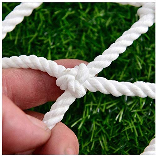 Treppenhausnetz Outdoor-Schutznetz for Kinder Haustiere, Kinder Wall Netz-Pflanze Aufstieg Frachtpolyester Seil Netz Spielplatz Swingset Große Indoor Riesenmesh Heavy Duty Netz (Size : 2x2M(7X7FT)) von NAKAN