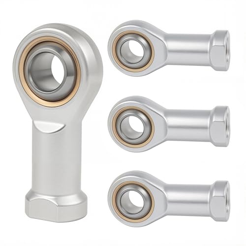 4 Stück Gelenkkopf Gelenkkopflager Gelenklager Innengewinde Selbst-schmierend Gelenkkopf Uniballgelenk Gelenklager für Sphärische Gleitstangenenden (M16) von NAKUPENDA