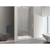 NALA Tür für Einbau in Nische, Schiebetür Walk-In, H 200, chromierter Rahmen, umkehrbar Cm.180 einstellbar 176-180 cm NALA Tür für Einbau in Nische, Schiebetür Walk-In, H 200, chromierter Rahmen, umkehrbar Cm.180 einstellbar 176-180 cm von NALA