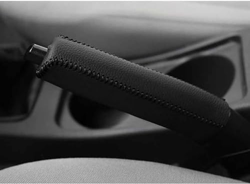 NALSA Auto Handbremsen Abdeckung Für Ford B-MAX C-MAX S-MAX, Leder Auto Handbremse SchutzhüLle Rutschfeste Handbremsgriff Schutz Änderung ZubehöR,D/Black Line NALSA Auto Handbremsen Abdeckung Für Ford B-MAX C-MAX S-MAX, Leder Auto Handbremse SchutzhüLle Rutschfeste Handbremsgriff Schutz Änderung ZubehöR,D/Black Line von NALSA