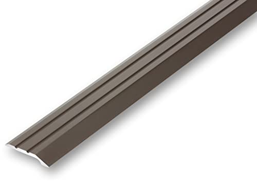 (10,97EUR/m) Ausgleichsprofil Abschlussprofil für geringe Höhenunterschiede 30 x 1500 mm bronzefarben selbstklebend von NALine
