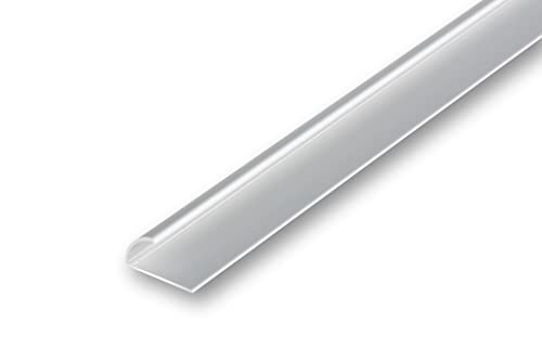 (5,99EUR/m) Teppichklemmprofil silberfarben 1000 mm zum Schrauben Kantenschutz Profil Abschlussprofil Randschutzprofil von NALine