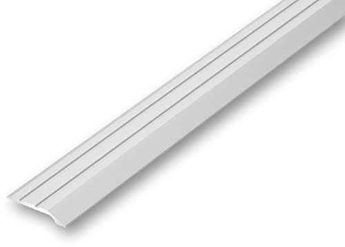 (8,90EUR/m) Ausgleichsprofil Abschlussprofil für geringe Höhenunterschiede 30 x 1180 mm silberfarben selbstklebend von NALine