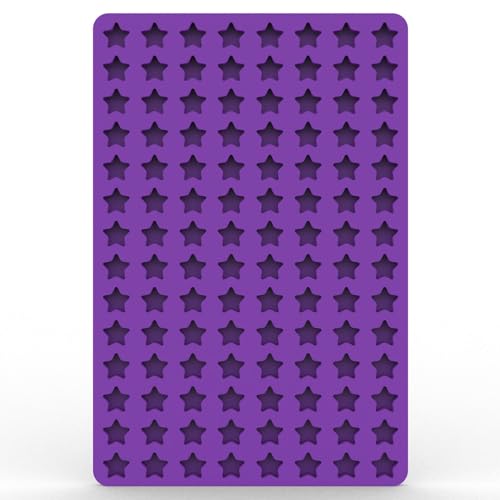 NALora Backmatte Hundekekse Mini Knochen Silikon Backmatte Backform Herzenbackform Leckerlis, Knochenbackform, Pralinenform, Antihaftend und Lebensmittelecht (BPA-Frei) (Lila) von NALora
