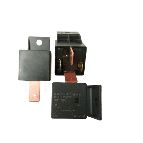 2 Stück 897-1AH-C1 12 VDC Kfz-Relais 70 A 4 PIN von NALsa