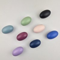 Bunter Türgriff Oval I Ellipse Möbelknopf Made in Europe Eiform Design von NAMIIhardware
