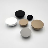 Matte Runde Möbelknopf Schwarz, Weiß, Beige, Grau Matte Runde Möbelknopf Schwarz, Weiß, Beige, Grau von NAMIIhardware
