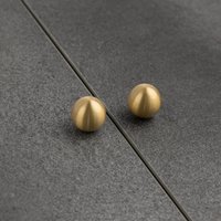 Runder Möbelknopf Aus Messing I Gebürstet Oder Hochglanz Poliert 2, 5 cm Durchmesser von NAMIIhardware
