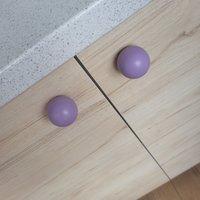 Runder Violetter Knauf Für Möbeltüren I Runde Form Mehr Farben Und Größen von NAMIIhardware