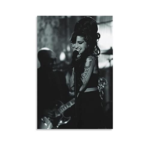 NAMNNE Leinwand Wandkunst Malerei 40 * 60cm Senza Cornice Amy Winehouse-254 Room Wall Art for Kids Room Camera da letto Home Decor Poster musicale von NAMNNE