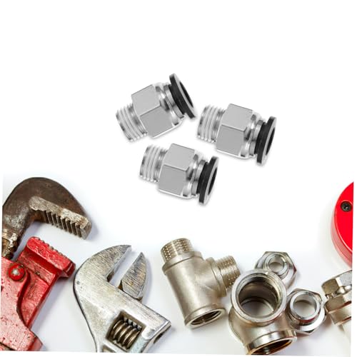 NAMOARLY 10 Stück Teiliges Pneumatische Luftschlauch Armaturen mit Außengewinde Geradlinige Push To Connect Schnellkupplungen für Vielseitige Anwendung Einfache und Sichere Montage bei NAMOARLY 10 Stück Teiliges Pneumatische Luftschlauch Armaturen mit Außengewinde Geradlinige Push To Connect Schnellkupplungen für Vielseitige Anwendung Einfache und Sichere Montage bei von NAMOARLY