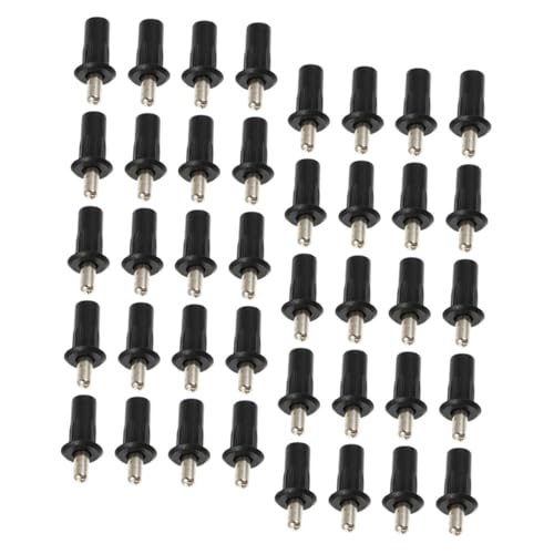 NAMOARLY 100 Stück Teiliges Jalousie Reparaturset aus Schwarzem Eisenkern Verstellbare Lüftungsschieber Pins für Fensterläden Möbelbeschläge und Shutter Hardware zur Einfachen von NAMOARLY
