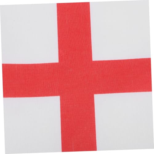 NAMOARLY 12 Stück Teiliges England Handfahnen mit Stiel Leichte Polyester Hand Flaggen für Fußballspiele Nationalfeiern Tragbare Britische Mini Fahnen zum Winken und Unterstützen von NAMOARLY