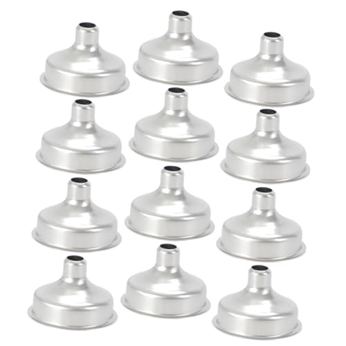 NAMOARLY 12stücke Edelstahltrichter Mit Breiter Öffnung Kleine Küchentrichter Zum Einfüllen Von Öl Und Sojasauce Tragbares Für Haushalt NAMOARLY 12stücke Edelstahltrichter Mit Breiter Öffnung Kleine Küchentrichter Zum Einfüllen Von Öl Und Sojasauce Tragbares Für Haushalt von NAMOARLY