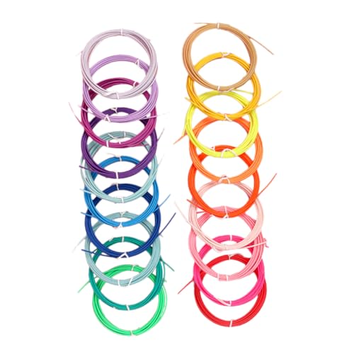 NAMOARLY 20 Rollen Drucker Stift Nachfüllungen Pcl Bunten Farben Kompatibel mit Stiften für Kreatives Drucken und Künstlerische Projekte NAMOARLY 20 Rollen Drucker Stift Nachfüllungen Pcl Bunten Farben Kompatibel mit Stiften für Kreatives Drucken und Künstlerische Projekte von NAMOARLY