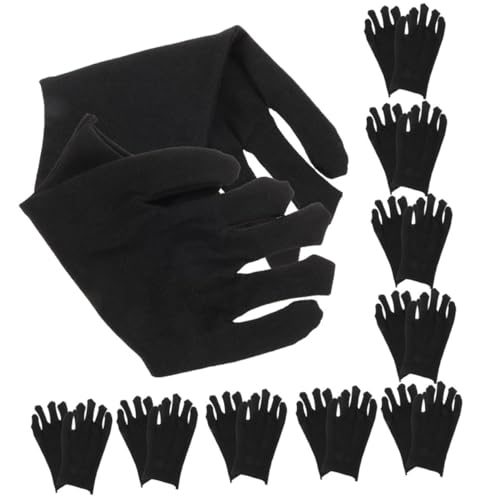 NAMOARLY 24 Paare Robuste Baumwollhandschuhe für Hand und Arbeitsschutz Atmungsaktive Langlebige Handschuhe für Bau und Lagerarbeit von NAMOARLY