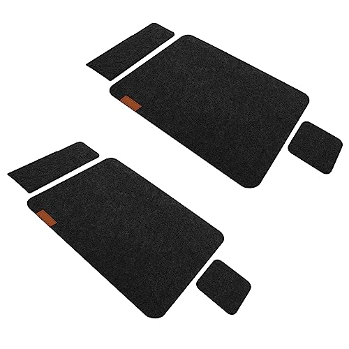 NAMOARLY Und Tischset-Set Tischsets Hitzebeständig Für Zuhause Restaurant 2 Sets 6 Stück von NAMOARLY