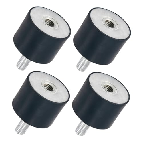 NAMOARLY 4 Stück Teiliges Gummi antivibrationsset Vibrationsdämpfer für Kompressor Waschmaschine Motor Stoßdämpfer Pads Geräuschreduzierung Vibrationsisolator von NAMOARLY