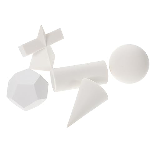NAMOARLY 5St Geometrie skizzieren einfaches Geometriemodell Skizzieren Sie eine Gipsgeometrieform simulierte Gipsgeometrie Skizzenstatue Geometrie-Statue Geometriefigur Harz Weiß NAMOARLY 5St Geometrie skizzieren einfaches Geometriemodell Skizzieren Sie eine Gipsgeometrieform simulierte Gipsgeometrie Skizzenstatue Geometrie-Statue Geometriefigur Harz Weiß von NAMOARLY