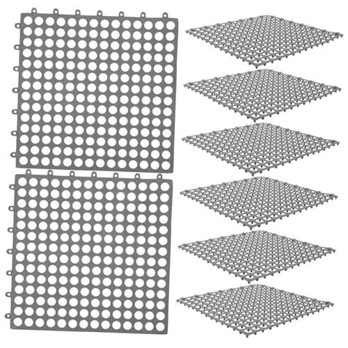 NAMOARLY 8stücke Anti-rutsch-duschmatte Mit Drainagelöchern rutschfeste Bodenfliese Für Innenbereich Badezimmer Dusche Balkon Terrasse Wasserdichtes Design Modularer NAMOARLY 8stücke Anti-rutsch-duschmatte Mit Drainagelöchern rutschfeste Bodenfliese Für Innenbereich Badezimmer Dusche Balkon Terrasse Wasserdichtes Design Modularer von NAMOARLY