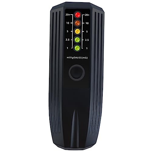 Tragbarer Emf-Messer Für Elektromagnetische Felder - Strahlungsmessgerät Mit 5-Led-Anzeigen Für Haushaltsgeräte Spielzeug Und Paranormale Forschung von NAMOARLY