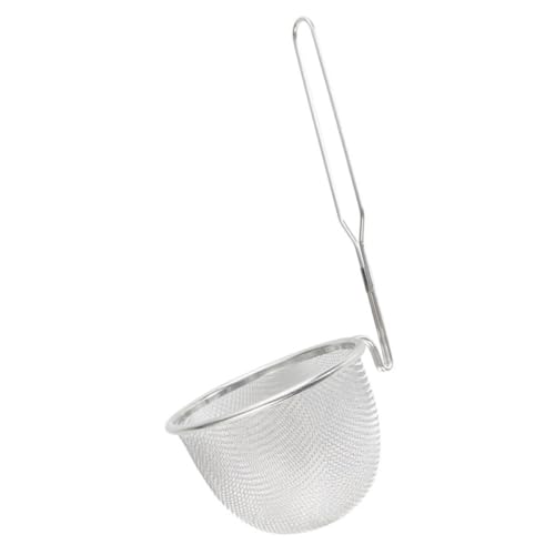 NAMOARLY Nudel-filterkorb Aus Edelstahl Multifunktionaler Küchensieb Mit Langem Hitzebeständigem Griff Für Einfache Handhabung Von Pasta Gemüse Und Mehr Für Ramen Wontons Und von NAMOARLY