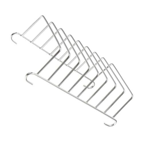 NAMOARLY Toastständer Für Heißluftfritteuse Edelstahl Grillrost Zum Kochen Dampfgarer-zubehör Für Küche Praktisches Gadget Für Backofen von NAMOARLY