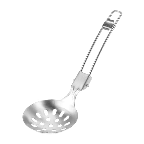 NAMOARLY Faltbarer Schöpflöffel mit Schlitz Multifunktionales Campingbesteck Leichtes Outdoor Kochutensil für Wandern Backpacking und Picknick NAMOARLY Faltbarer Schöpflöffel mit Schlitz Multifunktionales Campingbesteck Leichtes Outdoor Kochutensil für Wandern Backpacking und Picknick von NAMOARLY