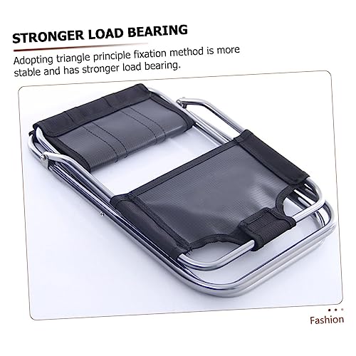 NAMOARLY Klappbarer Outdoor Anglerstuhl mit Rückenlehne Faltbarer Campingstuhl aus Strapazierfähigem Oxford Tragbar und für Eisangeln Garten und NAMOARLY Klappbarer Outdoor Anglerstuhl mit Rückenlehne Faltbarer Campingstuhl aus Strapazierfähigem Oxford Tragbar und für Eisangeln Garten und von NAMOARLY