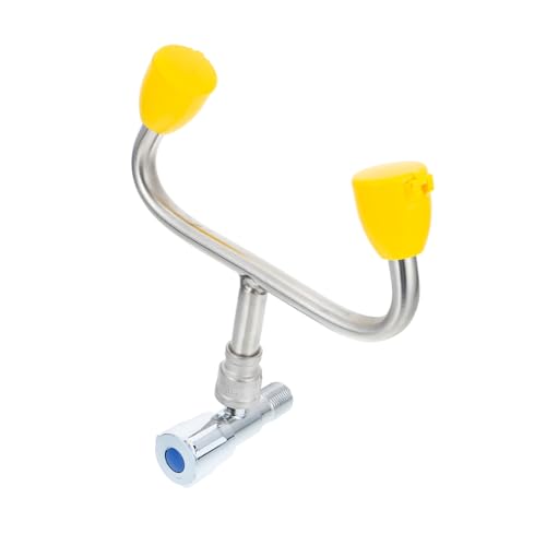 NAMOARLY Notfall Augenspülstation Edelstahl Waschbeckenaufsatz mit Hebel Aktivierung Einfache Montage Kontinuierlicher Wasserfluss Umfunktioniert Wasserhahn zur Augenspülung für schnelle NAMOARLY Notfall Augenspülstation Edelstahl Waschbeckenaufsatz mit Hebel Aktivierung Einfache Montage Kontinuierlicher Wasserfluss Umfunktioniert Wasserhahn zur Augenspülung für schnelle von NAMOARLY