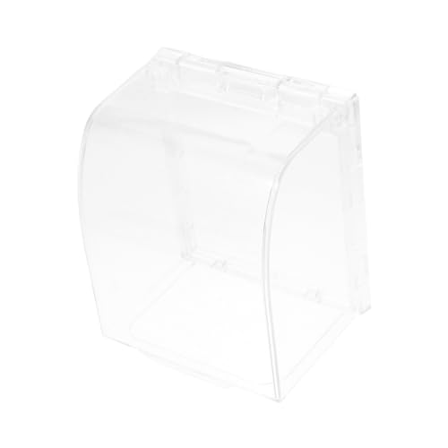 NAMOARLY Wasserdichte Schutzbox für Steckdosen und Schalter Robuste Kunststoff Abdeckung mit Erhöhtem Kabelauslass für Badezimmer und Küchen Einfache Montage Transparenter Schutz für NAMOARLY Wasserdichte Schutzbox für Steckdosen und Schalter Robuste Kunststoff Abdeckung mit Erhöhtem Kabelauslass für Badezimmer und Küchen Einfache Montage Transparenter Schutz für von NAMOARLY
