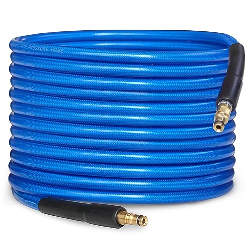 NAMOTEK 10M Hochdruckreiniger Ersatzschlauch für Kärcher K2 K3 K4 K5 K6 K7 Serie Verlängerungsschlauch Abflussreinigungsset Fitting Schnellverbinder Schwarz von NAMOTEK