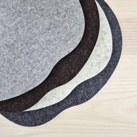 Filz Tischmatte Und Untersetzer, 100% Naturwollfilz von NAMUOS