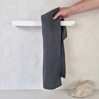 Handtuchhalter Weiß Aus Metall Bauhaus von NAMUOS