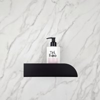 Schwarze Metallduschablage Modernes Badezimmer-Wandregal von NAMUOS