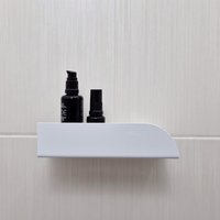 Kleine Weiße Metall Duschablage Bauhaus I Modernes Shampoo Wandregal Fürs Badezimmer Mehrfarbige Kleine Weiße Metall Duschablage Bauhaus I Modernes Shampoo Wandregal Fürs Badezimmer Mehrfarbige von NAMUOS