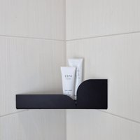 Schwarzes Dusch-Eckregal Bauhaus I Modernes Shampoo-Regal Für Badezimmer Mehrfarbig Schwarzes Dusch-Eckregal Bauhaus I Modernes Shampoo-Regal Für Badezimmer Mehrfarbig von NAMUOS