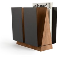 Zeitungsständer, Holz, Metall von NAMUOS