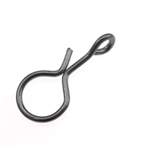 Fliegenfischen Snap 100 Stück/Pack Durable Edelstahl Connect Hook Zubehör Jigs Sichere Ringköder Outdoor Schnellwechsel für Fliegen Lock Tackle von NANAD