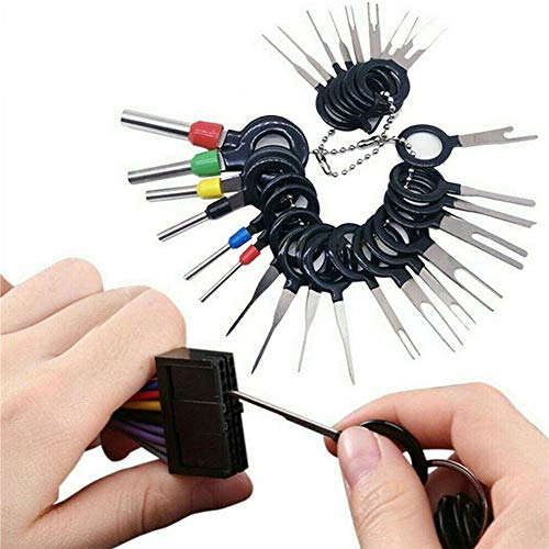 26stk Entriegelungswerkzeug Set Kabel Stecker Ausbau Entriegelungswerkzeug Pin Lösewerkzeug Kfz Stecker Auspinwerkzeug Tool [2 sets] von NANANA